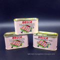 low price china factory 198g 340g tin halal Canned chicken Luncheon Meat